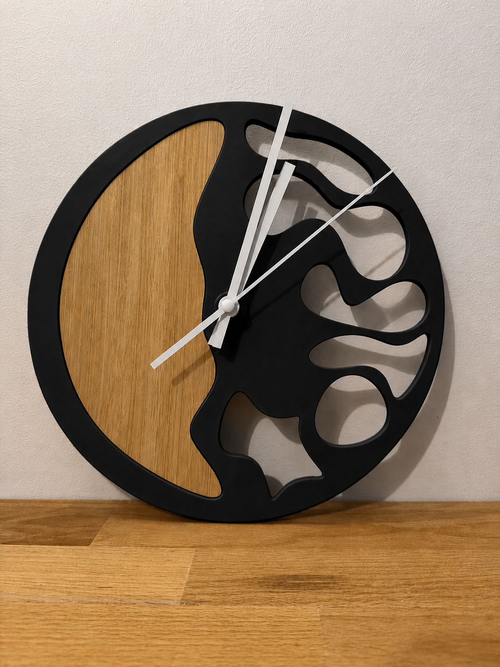 Horloge Murale Design Alvéoles