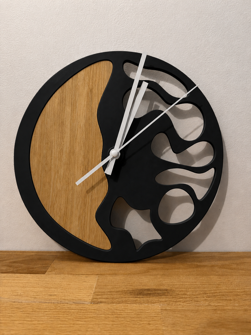 Horloge Murale Design Alvéoles